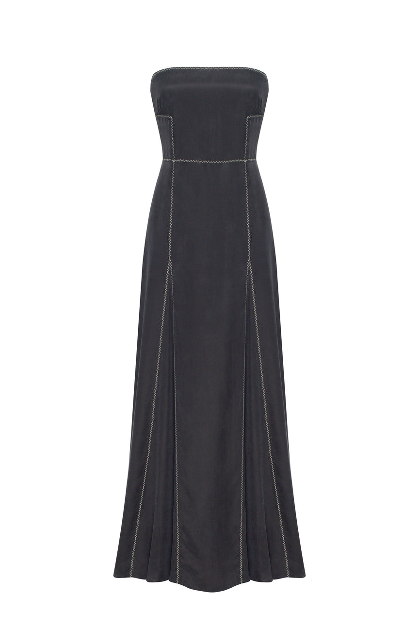 Maxi boned DRESS