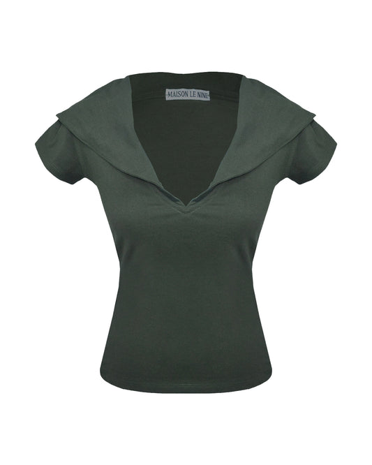 Hoodie T-shirt Green