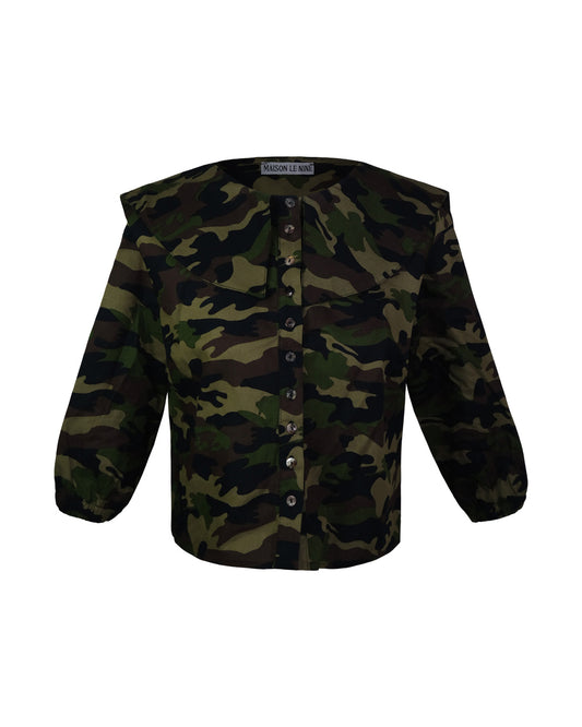 Wendy Blouse Camou