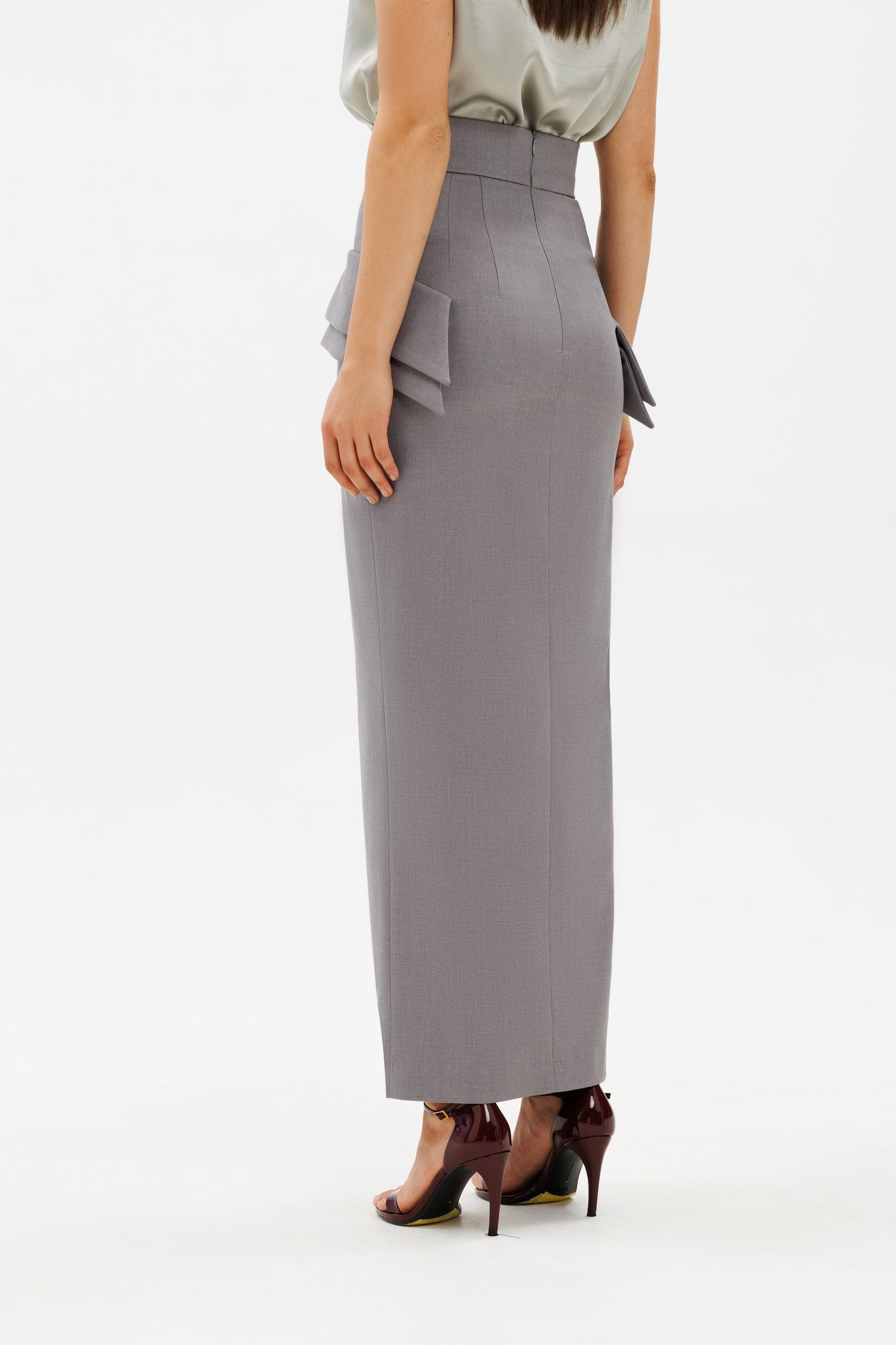 Grey EXECUTIVE Skirt