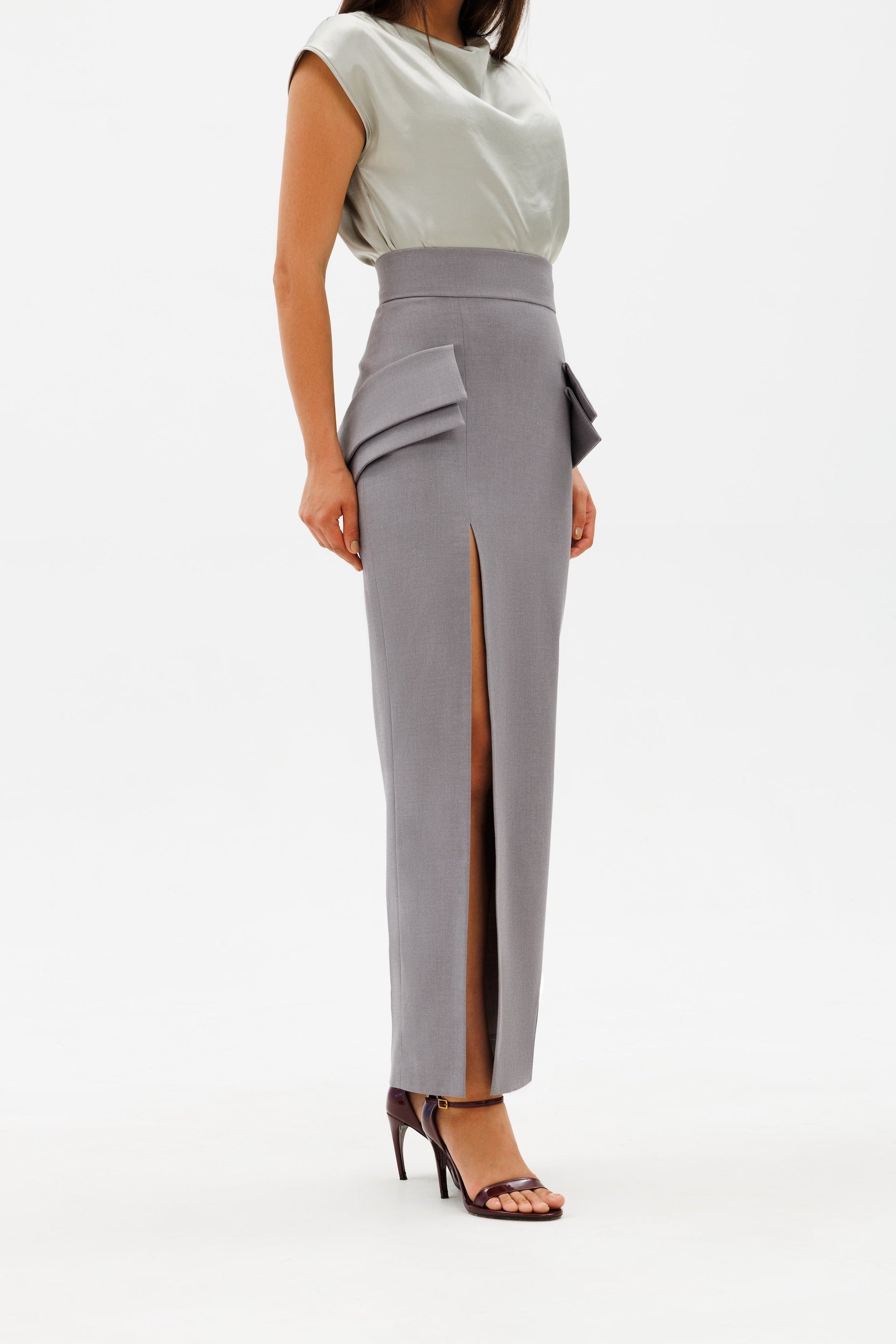 Grey EXECUTIVE Skirt