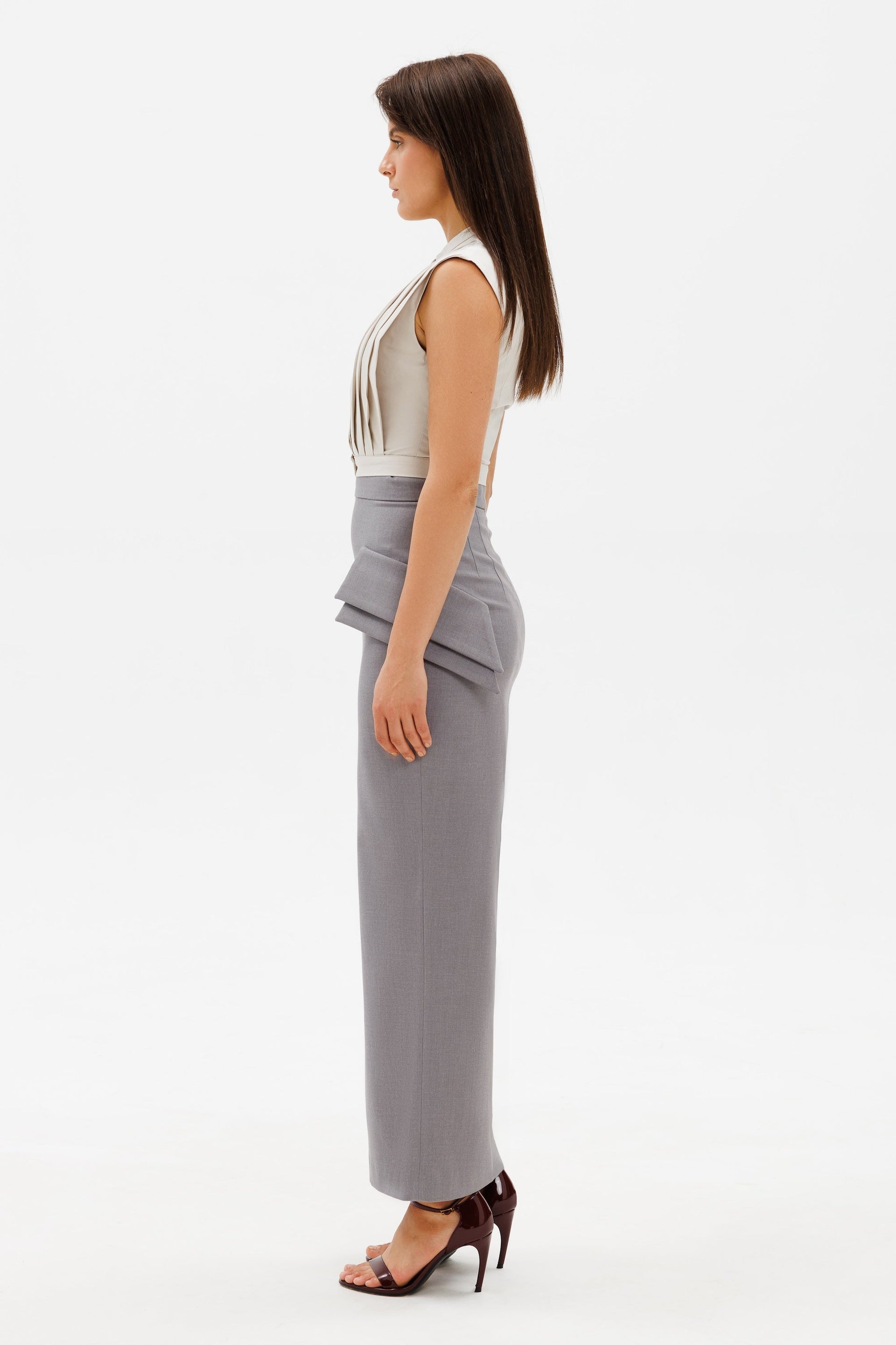 Grey EXECUTIVE Skirt