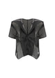 037 Pearl Organza Top