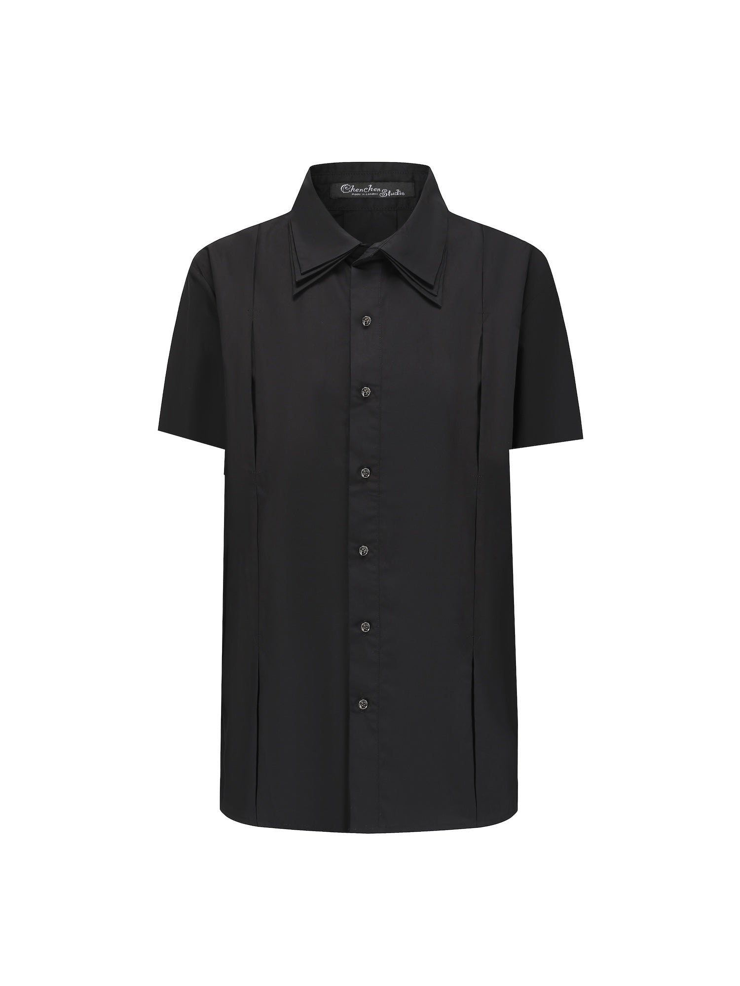 057 Short-sleeve shirt Black