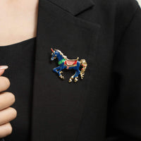 Unicorn Brooch image 1