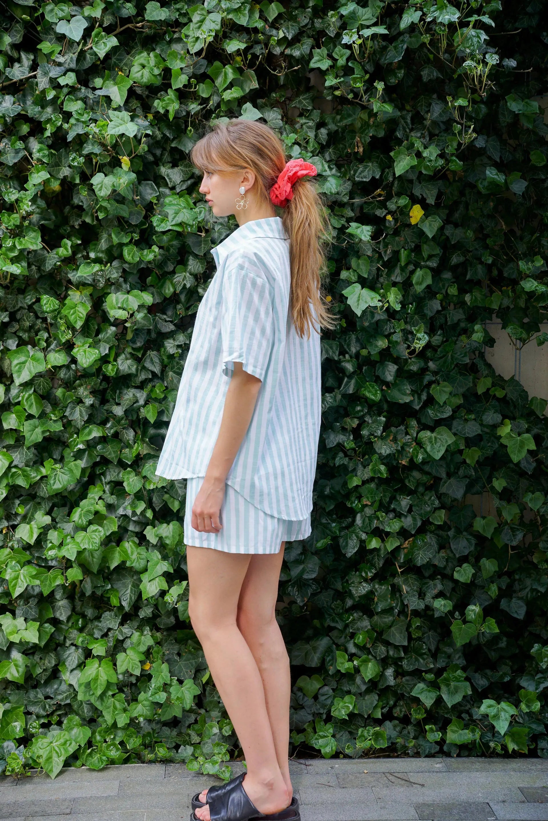 JAMIE COTTON LINEN RELAXED SHORTS
