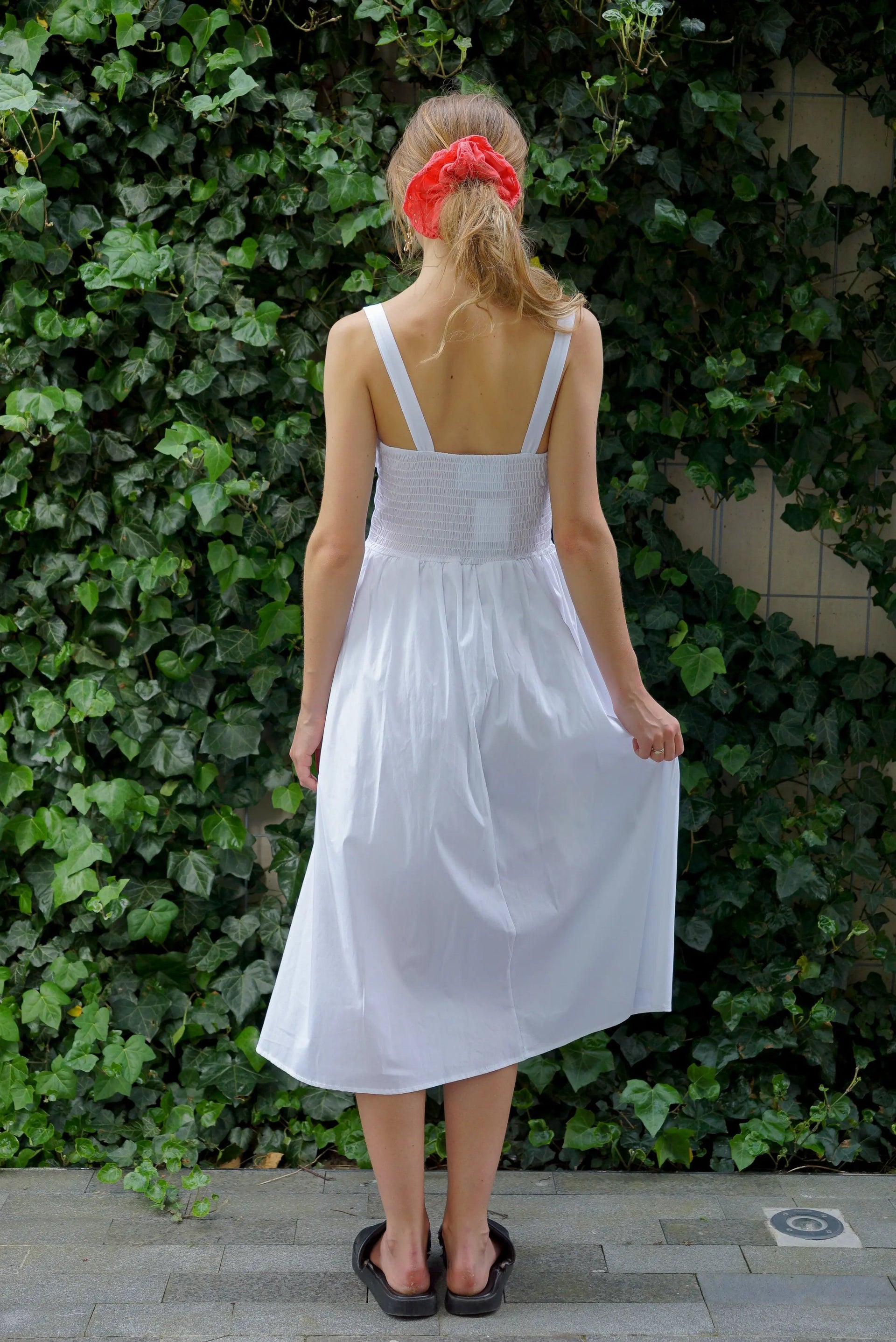 LAUREN BALLERINA MIDI DRESS