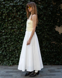 MATTEO COTTON MAXI SKIRT