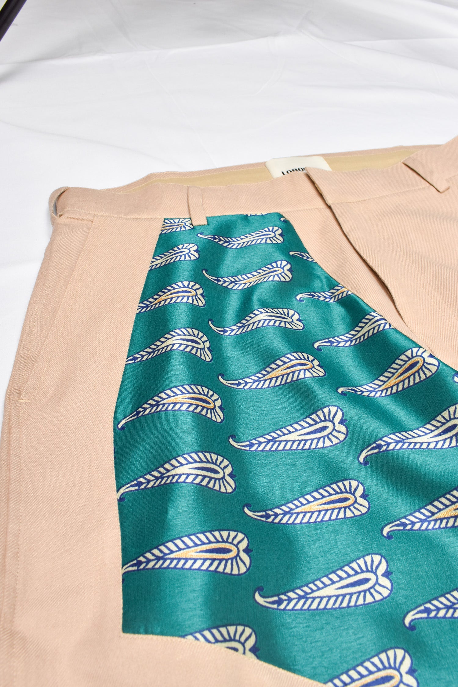 Este Trousers WITH PAISLEY SILK SAREE (M)