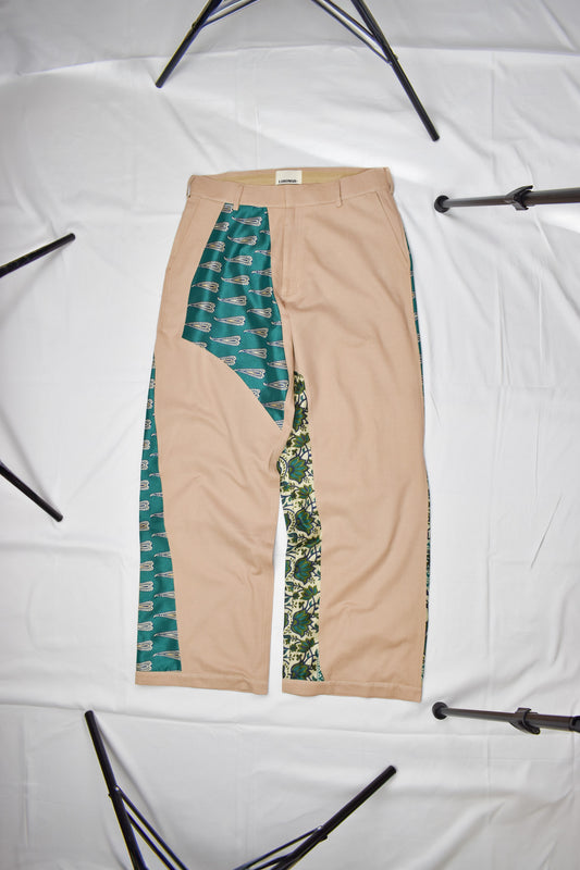 Este Trousers WITH PAISLEY SILK SAREE (M)
