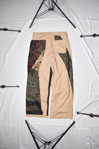 Este Trousers WITH MEDLEY SILK SAREE (L)