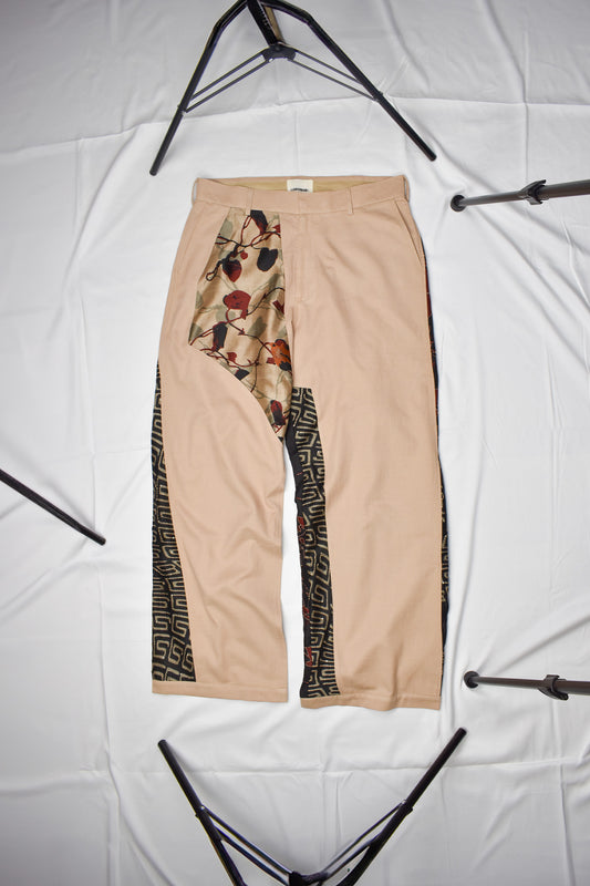 Este Trousers WITH MEDLEY SILK SAREE (L)