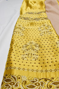 Este Trousers WITH GOLDEN SILK SAREE (M)