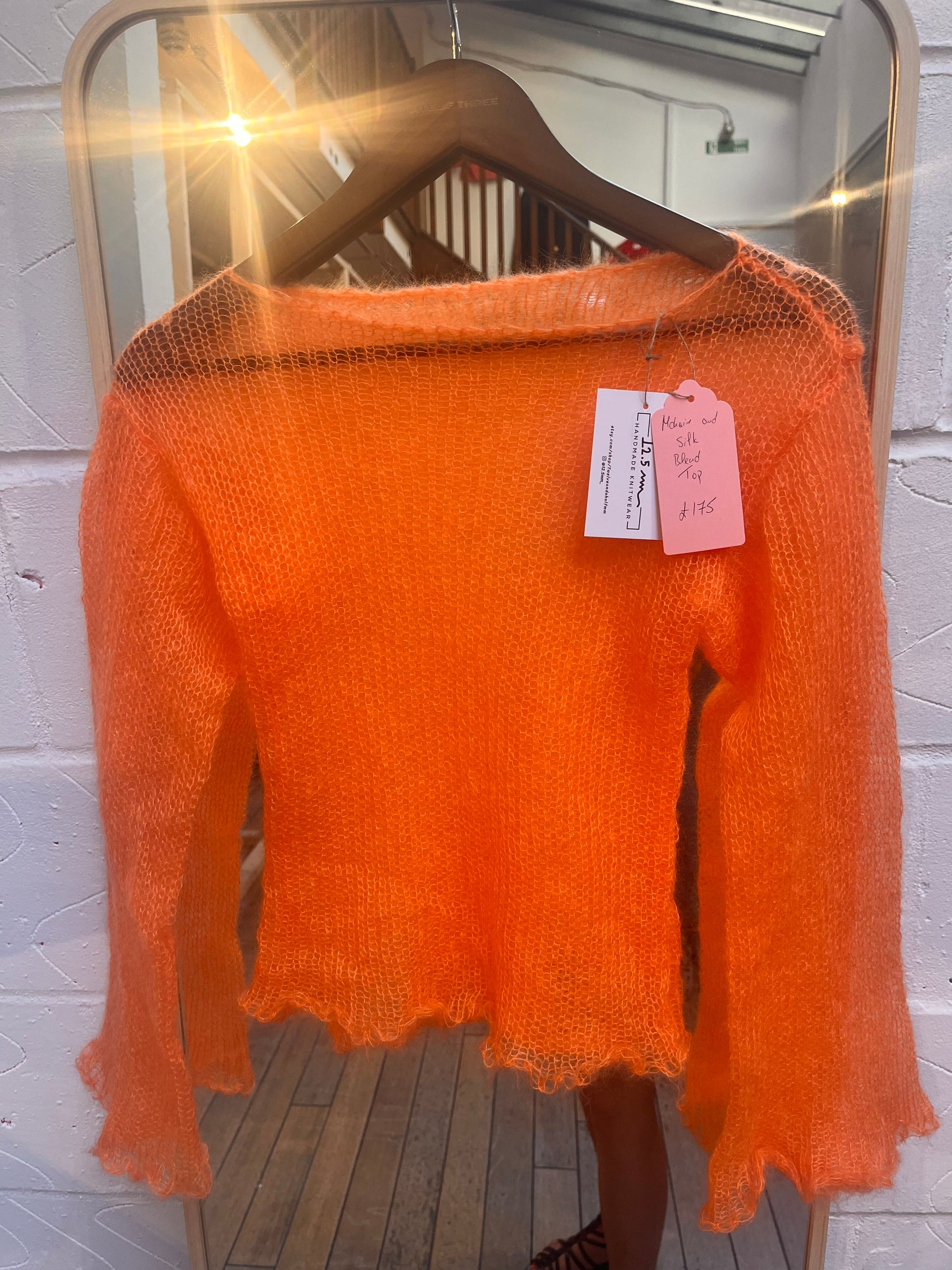 Mohair and Silk Blend Top