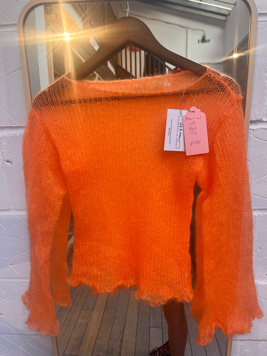 Mohair and Silk Blend Top