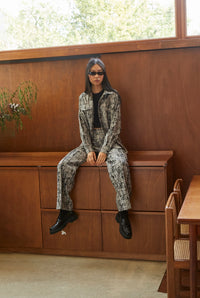 COLUMBIA SHIRT GREY DIGITAL PRINT