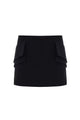Black NO-DRAMA Skort