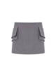 Grey NO-DRAMA Skort