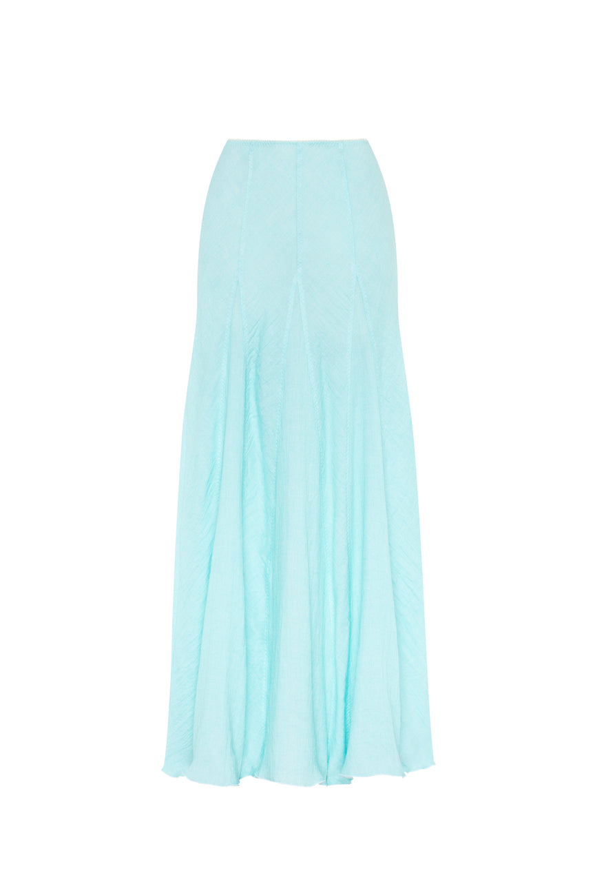 A-Line and 2 layered  maxi SKIRT