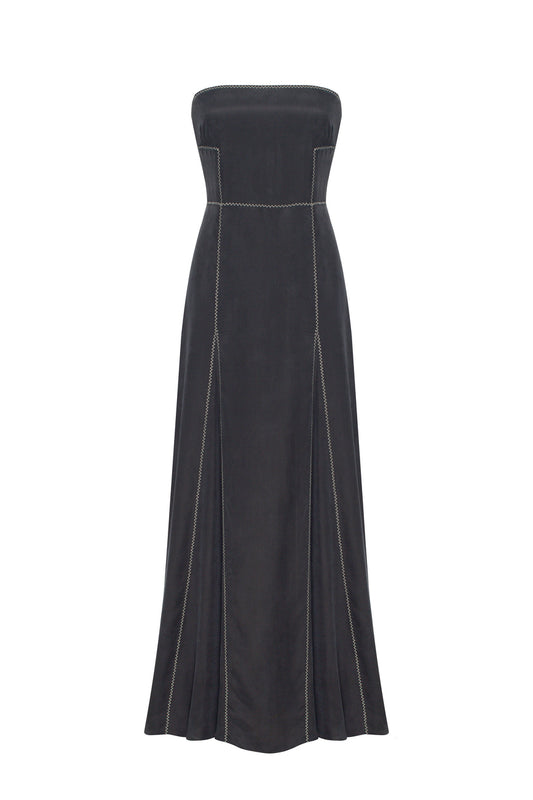Maxi boned DRESS