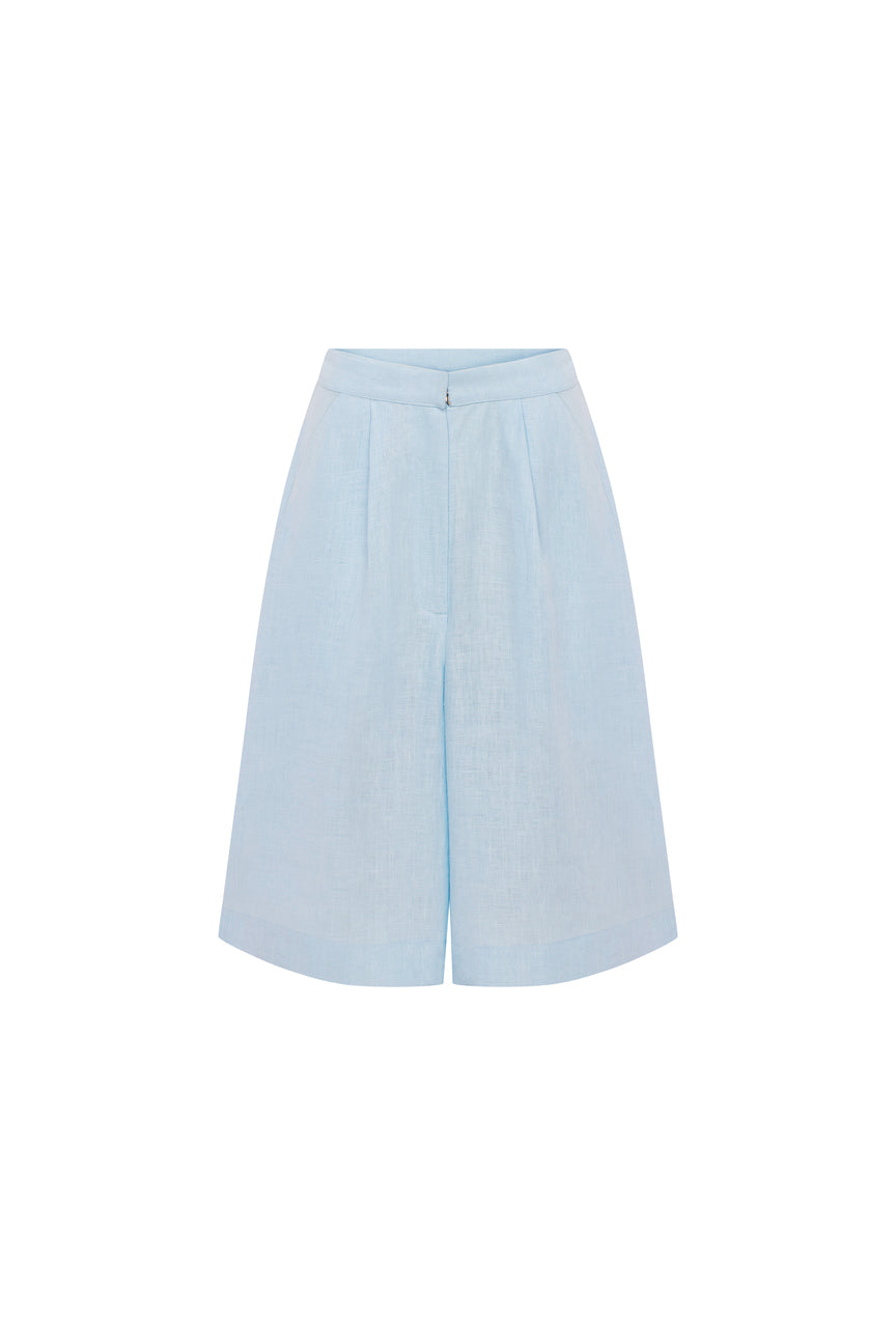 Knee-length H-line SHORTS