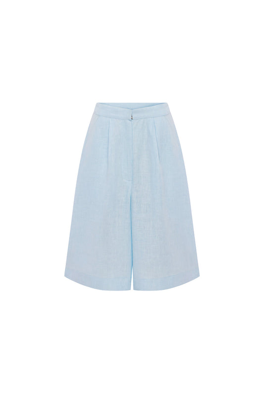 Knee-length H-line SHORTS