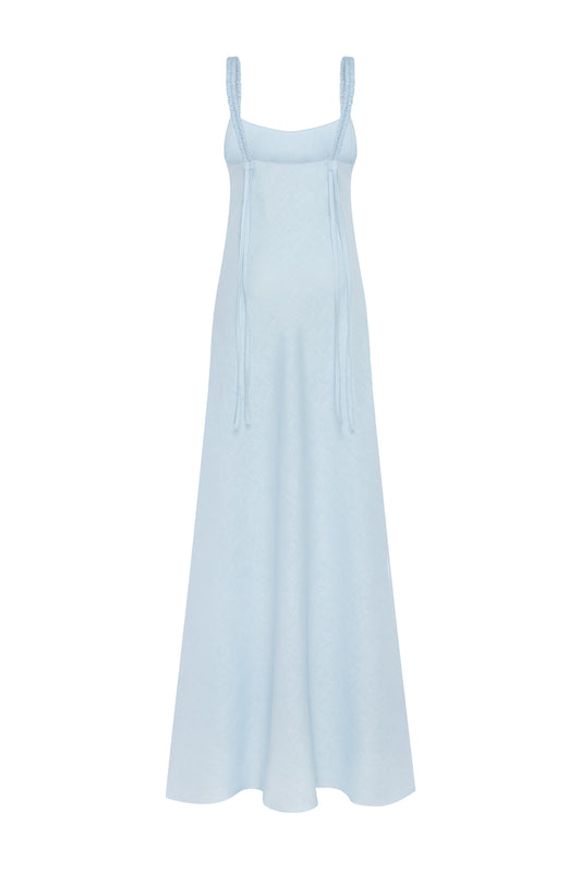 Drawstring Strap A-line mini DRESS