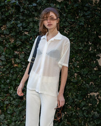 EMILIA CROCHET BEACH SHIRT