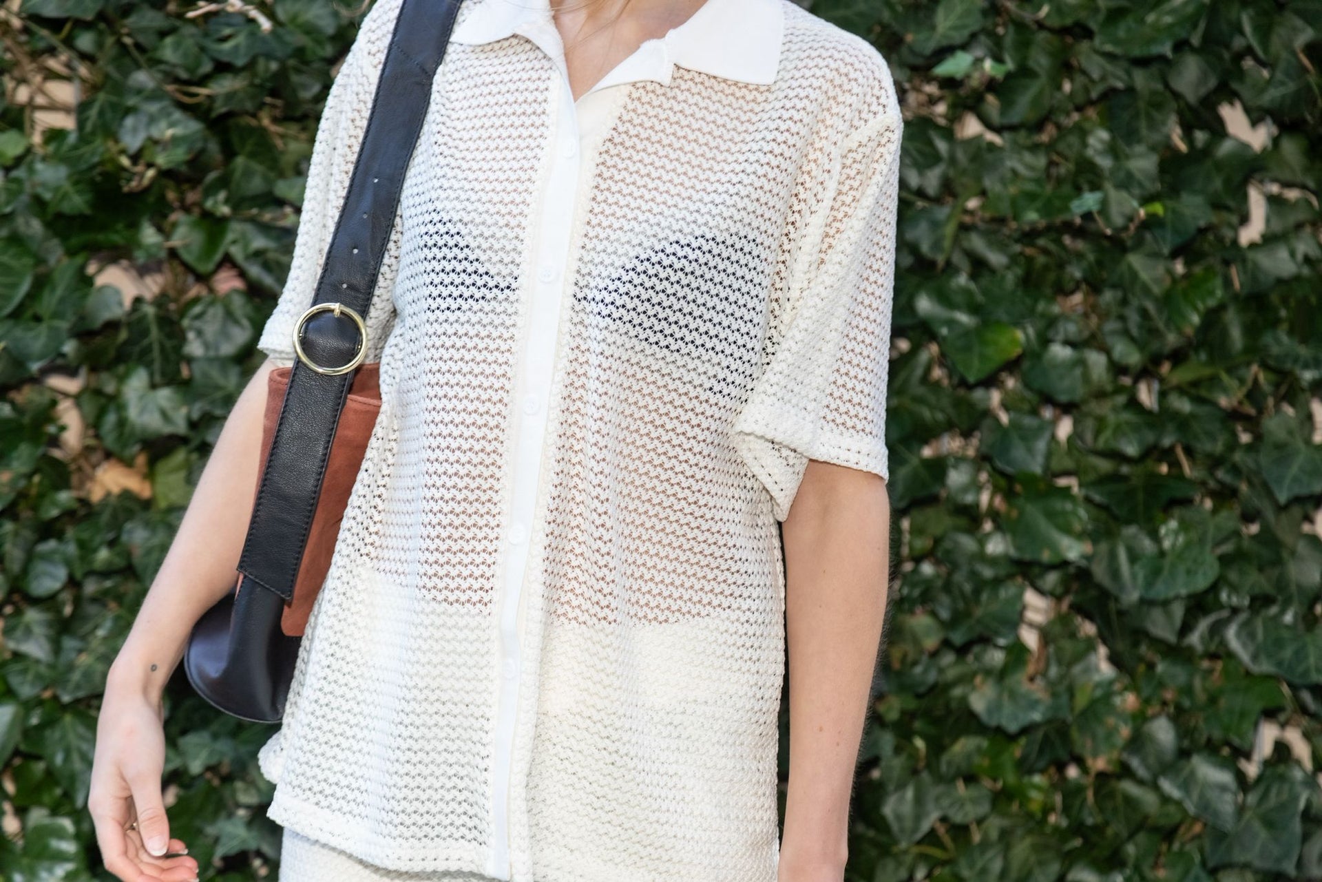 EMILIA CROCHET BEACH SHIRT