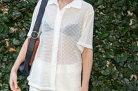 EMILIA CROCHET BEACH SHIRT